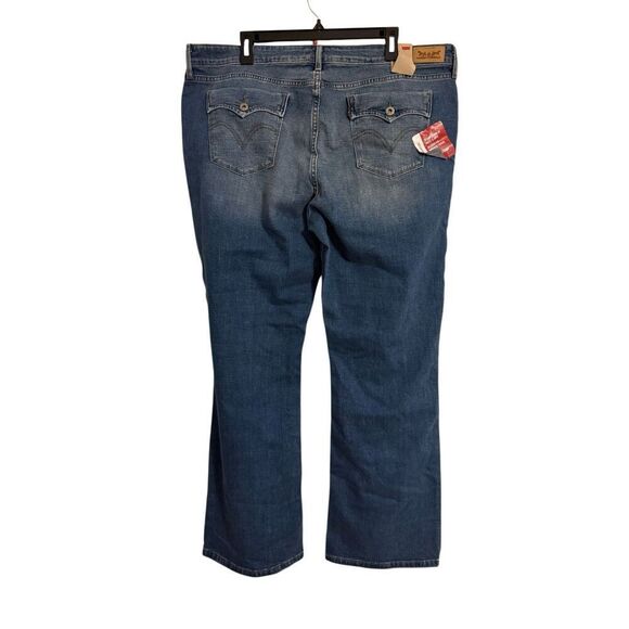 Brand New Levi’s 590 Fuller Waist Bootcut Denim Jeans Plus Size 18 - Picture 5 of 16